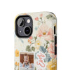 Personalized Floral Tough Phone Case - Best Mom Ever - PC012