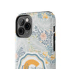 Custom Monogram Phone Cases With Floral Design - PC003