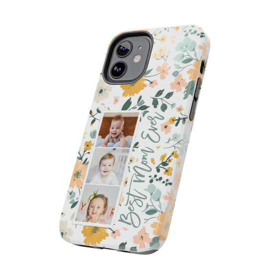 Floral Photo Phone Case - Best Mom Ever - PC010