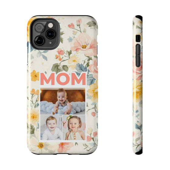 Floral Photo Tough Phone Case for Mom - PC011