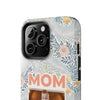 Custom Photo Collage iPhone Case for Mom - Floral Design - PC001