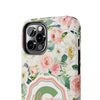 Personalized Floral Phone Case - Custom Tough Case with Name - PC025