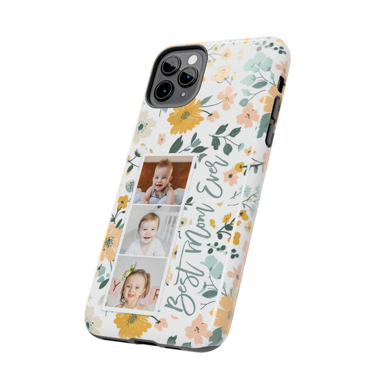 Floral Photo Phone Case - Best Mom Ever - PC010
