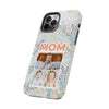 Custom Photo Collage iPhone Case for Mom - Floral Design - PC001