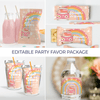 EDITABLE Five Is A Vibe Birthday Party Favor Package G205