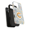 Custom Monogram Phone Cases With Floral Design - PC003