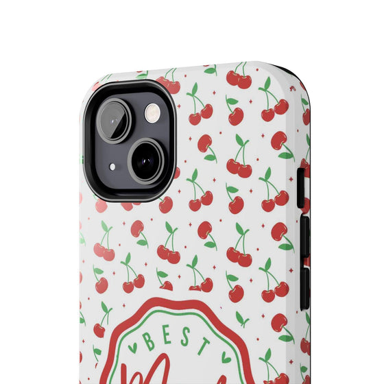 Best Mom Ever Cherry Pattern Tough Phone Case - PC022