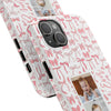 Custom Tough Phone Case - Best Mom Ever with Pink Bows - PC016