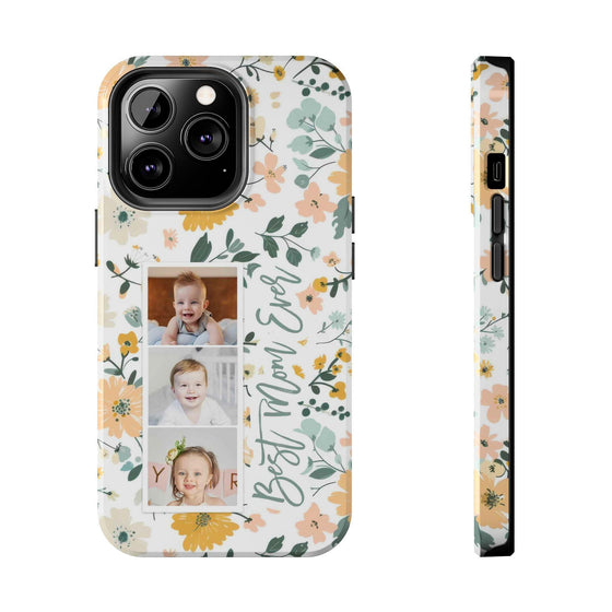 Floral Photo Phone Case - Best Mom Ever - PC010
