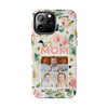 Floral Mom Phone Case with Custom Photo Slots - Perfect Gift for Mother's Day - PC023
