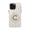 Personalized Floral Tough Phone Case for Women | Durable & Stylish Protection - PC029