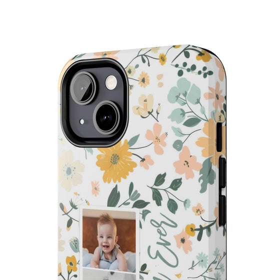 Floral Photo Phone Case - Best Mom Ever - PC010