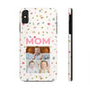Floral Mom Photo Tough Phone Case - Durable Protection for Loving Mothers - PC027