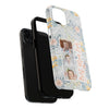 Personalized Tough Phone Case - Best Mom Ever with Floral Design - PC002