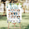 Editable Party Animals Birthday Monthly Photo Collage Poster S105