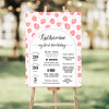 Editable Strawberry Milestone Poster BF01