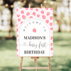 Editable Strawberry Birthday Welcome Sign BF03