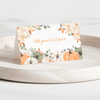Editable Our Little Pumpkin Food Labels PB001