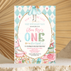 Editable Alice In Onederland Invitation A201