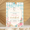 Editable Alice In Onederland Invitation A301