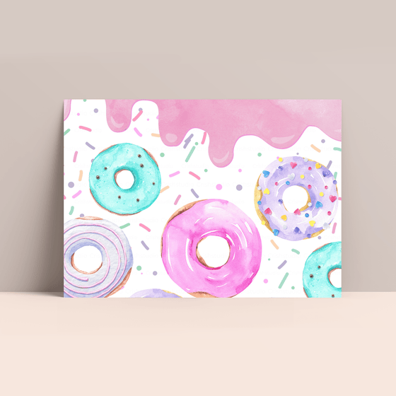 Editable Sweet One Birthday Invitation D001