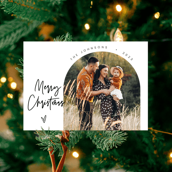 Christmas Cards Custom Photo CC101