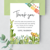 EditableFirst Fiesta Birthday Thank You Card FT101