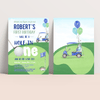 Editable Hole In One Birthday Invitation G01