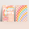 Editable Let's Get Groovy Birthday Invitation G201