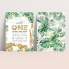 Editable Safari Baby Shower Invitation J101