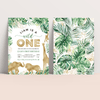 Editable Wild One Birthday Invitation J01