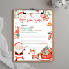 Letter To Santa Printable Easy To Print LTS01
