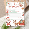 Letter To Santa Printable Easy To Print LTS01