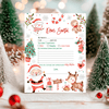 Letter To Santa Printable Easy To Print LTS09