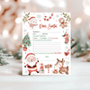 Letter To Santa Printable Easy To Print LTS09
