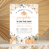 Editable Pumpkin Baby Shower Invitation P001