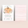 Editable Our Little Pumpkin Birthday Invitation PB103