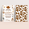 Editable My First Rodeo Invitation R001