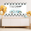Editable Two Fast Birthday Backdrop R102