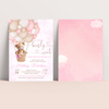 Editable We Can Bearly Wait Baby Shower Invitation T102
