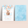 Editable We Can Bearly Wait Baby Shower Invitation T201