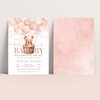 Editable We Can Bearly Wait Baby Shower Invitation T401
