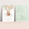 Editable We Can Bearly Wait Baby Shower Invitation T501