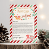 Editable Letter From Santa SL101