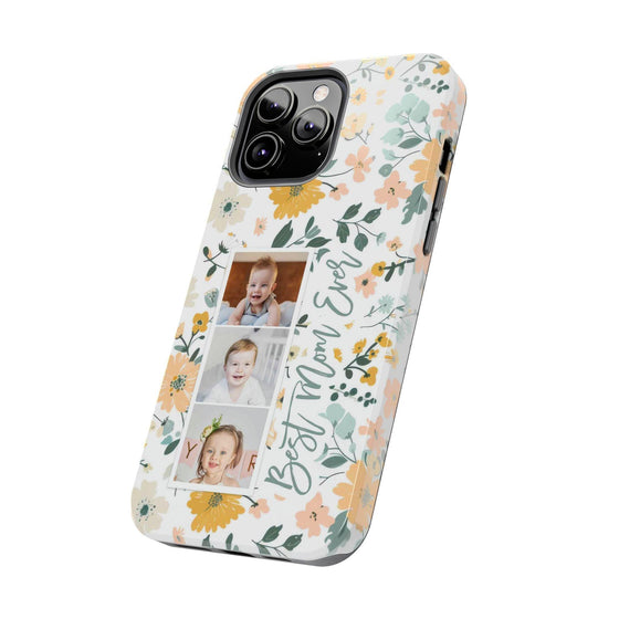 Floral Photo Phone Case - Best Mom Ever - PC010