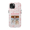 Personalized Mom Photo Collage Phone Case - Bow Design -PC015