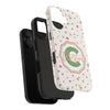 Personalized Floral Tough Phone Case for Women | Durable & Stylish Protection - PC029