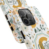 Personalized Floral Tough Phone Case - Custom Name Design - PC007