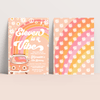 Editable Eleven Is A Vibe Birthday Invitation G311