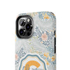 Custom Monogram Phone Cases With Floral Design - PC003